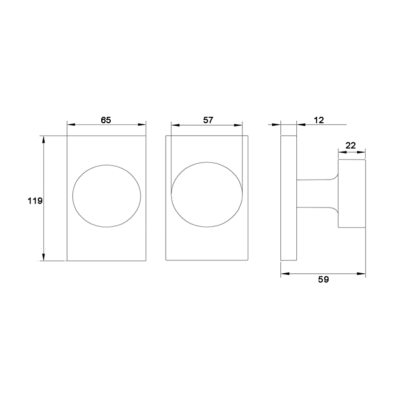 077701 ANSI G1 Deadbolt