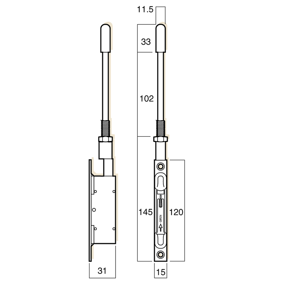 077701 ANSI G1 Deadbolt